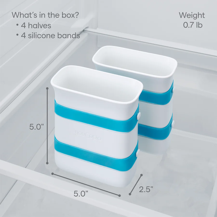 FreezeUp® Food Block Maker, 2 Cup, 2-Pack - Image 4