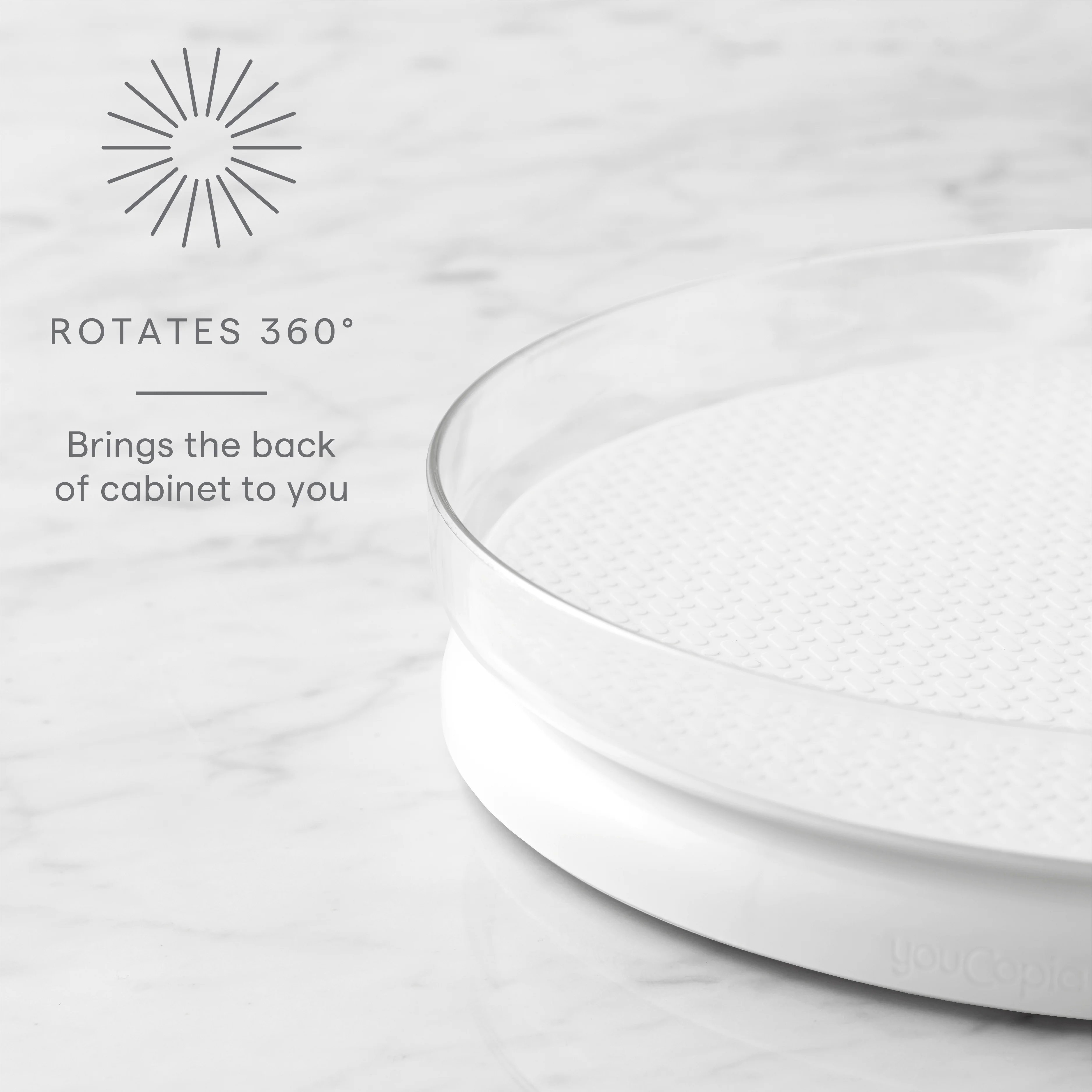 FridgeView® Fridge Turntable with Mat - Image 3