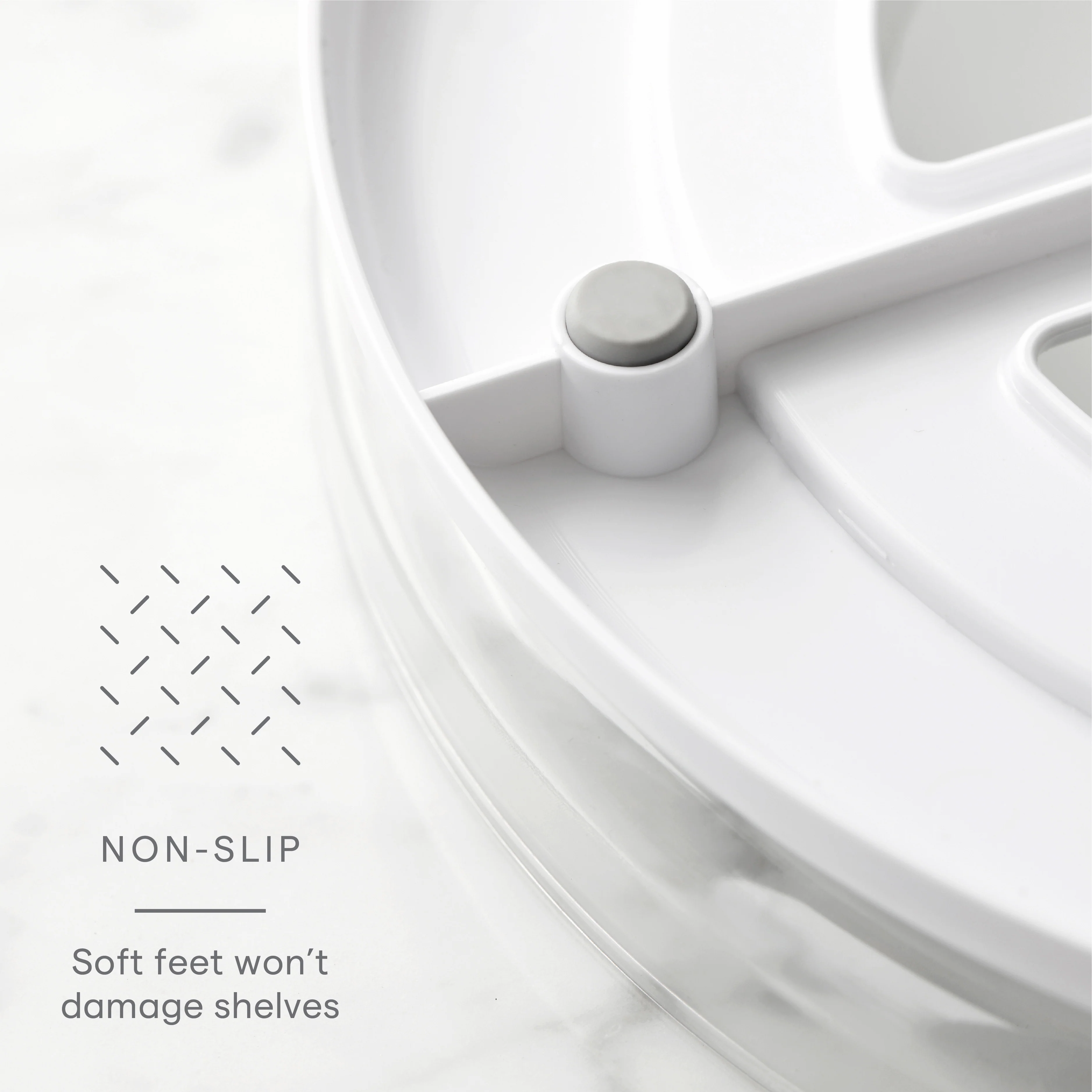 FridgeView® Fridge Turntable with Mat - Image 4