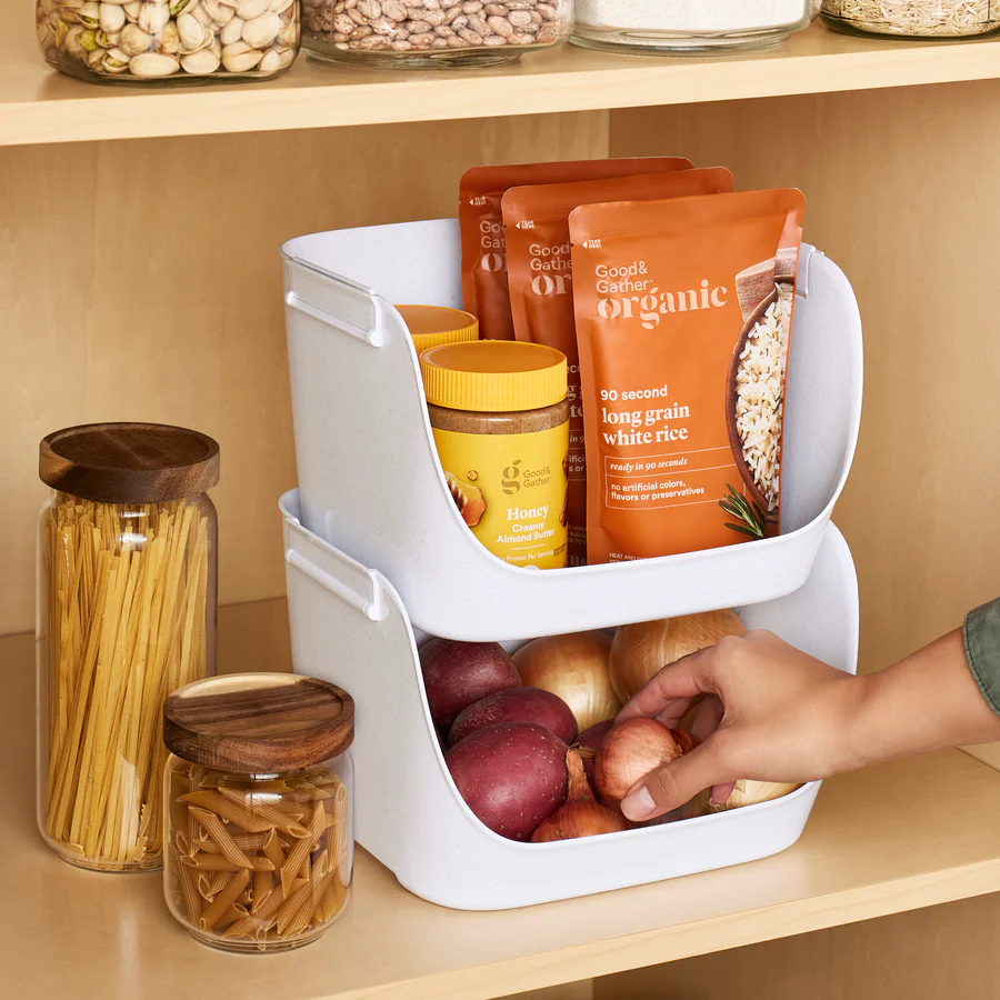 ShelfBin™ Stacking Pantry Bins, 2-Pack - Image 5